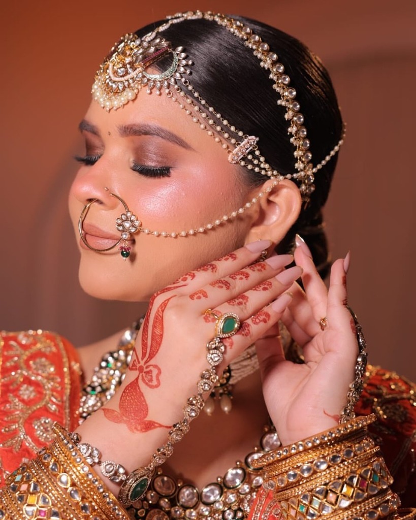 Traditional Bridal Look